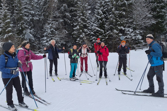 Langlaufwanderung in Finsterau
